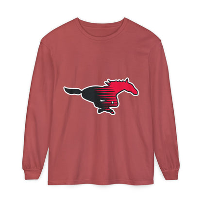 Garment-Dyed Long Sleeve Tee