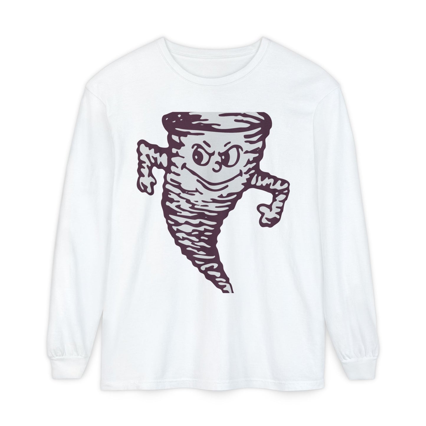 Garment-Dyed Long Sleeve Tee