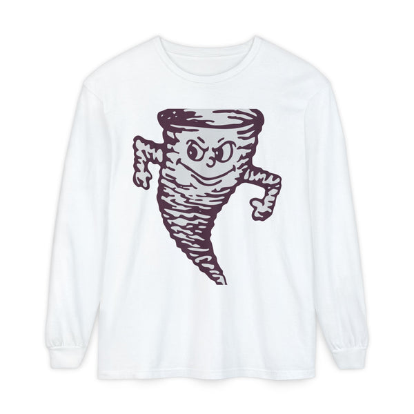 Garment-Dyed Long Sleeve Tee