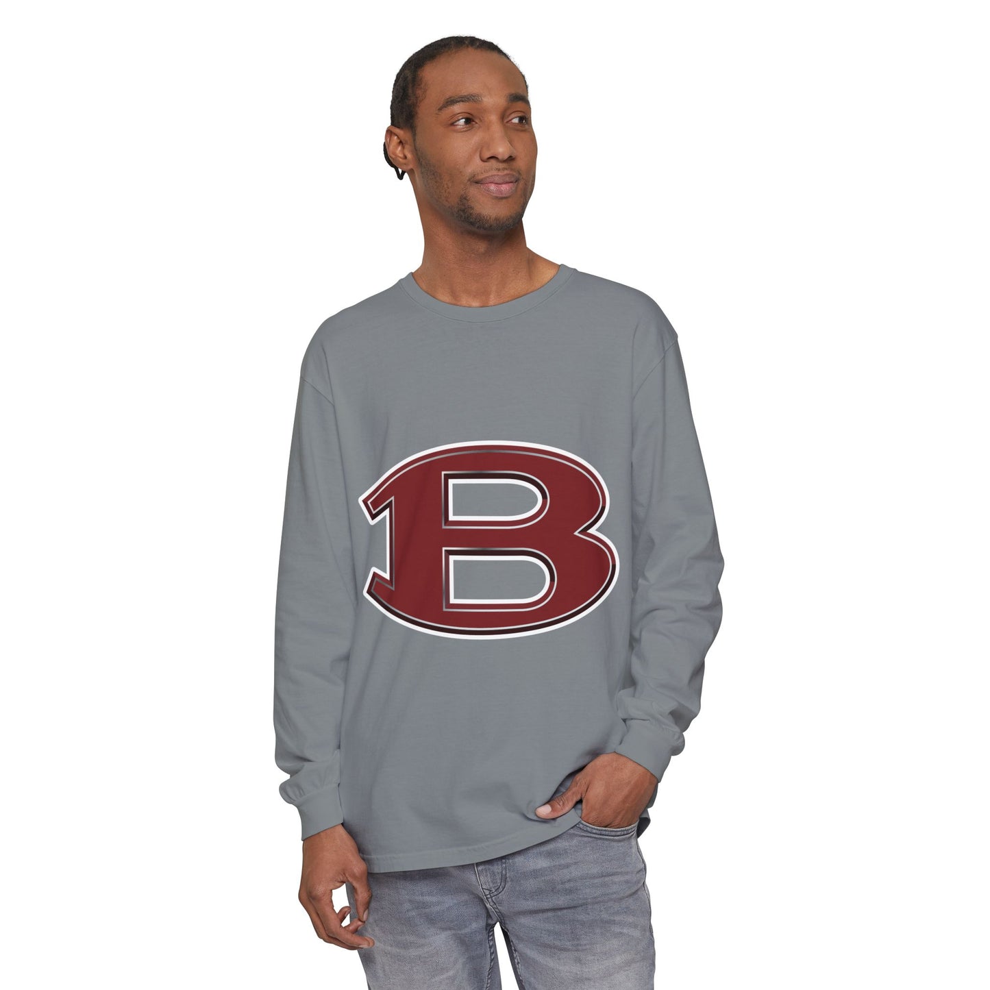 Garment-Dyed Long Sleeve Tee