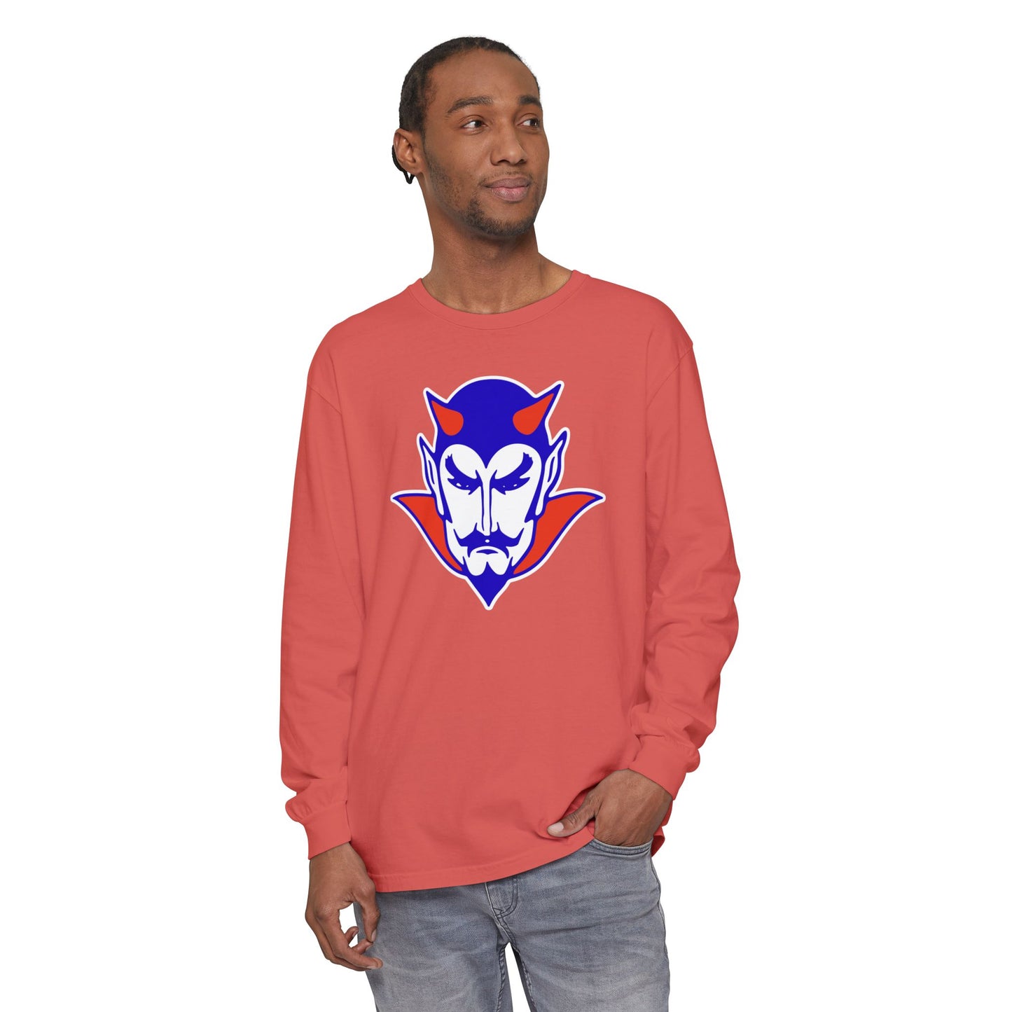 Garment-Dyed Long Sleeve Tee