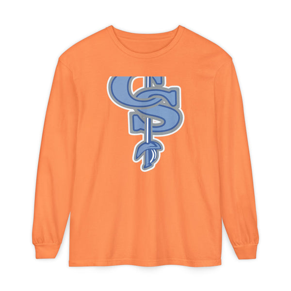 Garment-Dyed Long Sleeve Tee