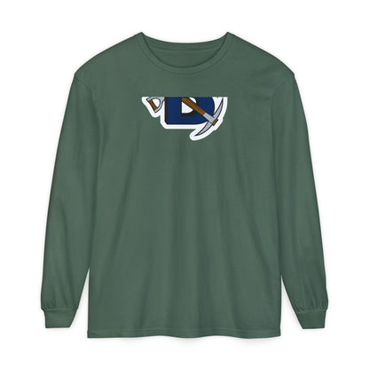 Garment-Dyed Long Sleeve Tee
