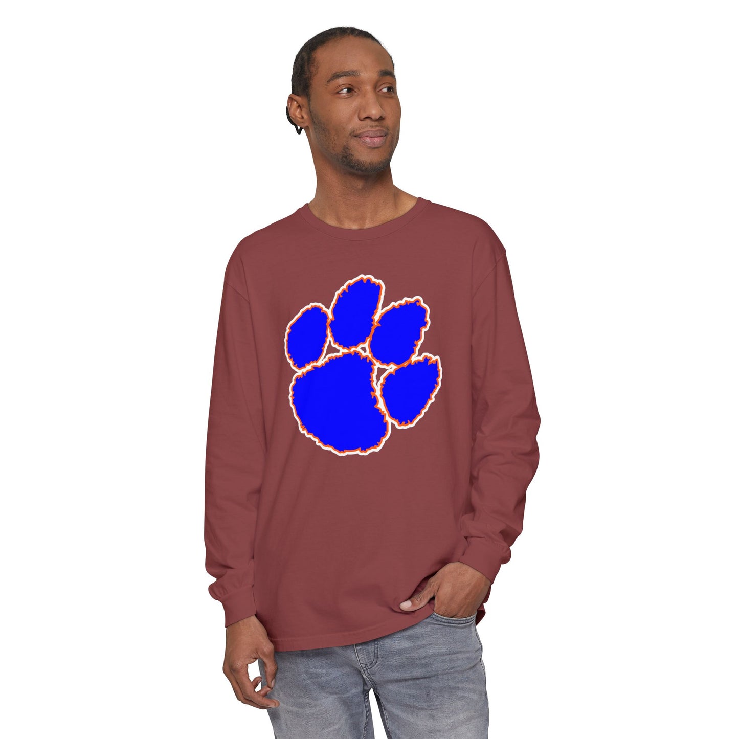 Garment-Dyed Long Sleeve Tee