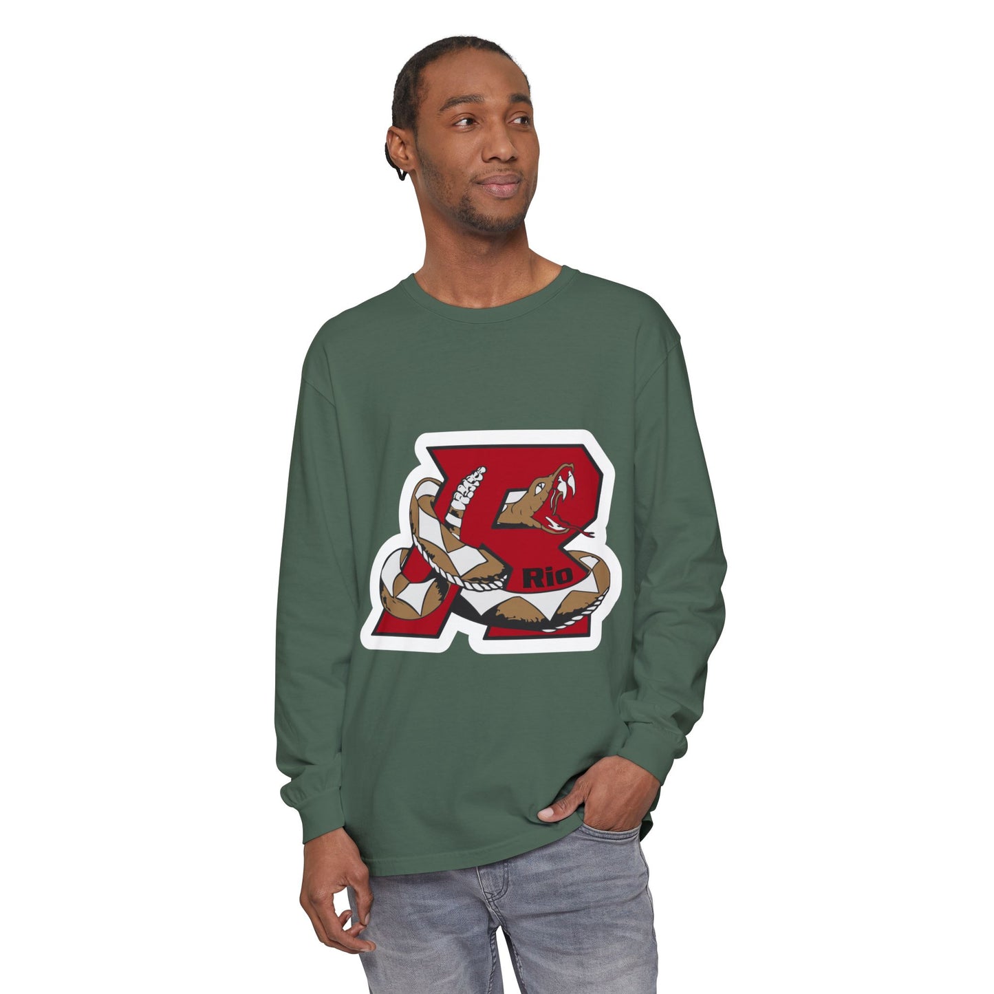 Garment-Dyed Long Sleeve Tee
