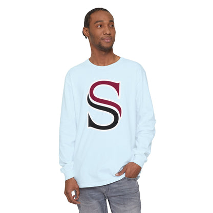 Garment-Dyed Long Sleeve Tee