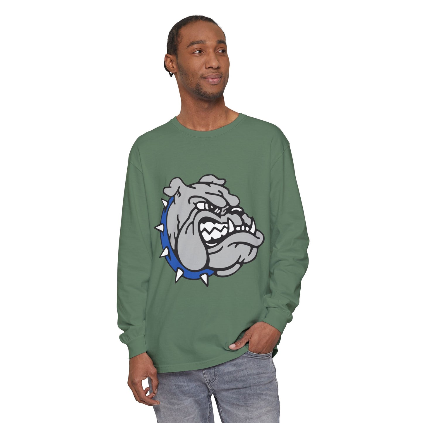 Garment-Dyed Long Sleeve Tee