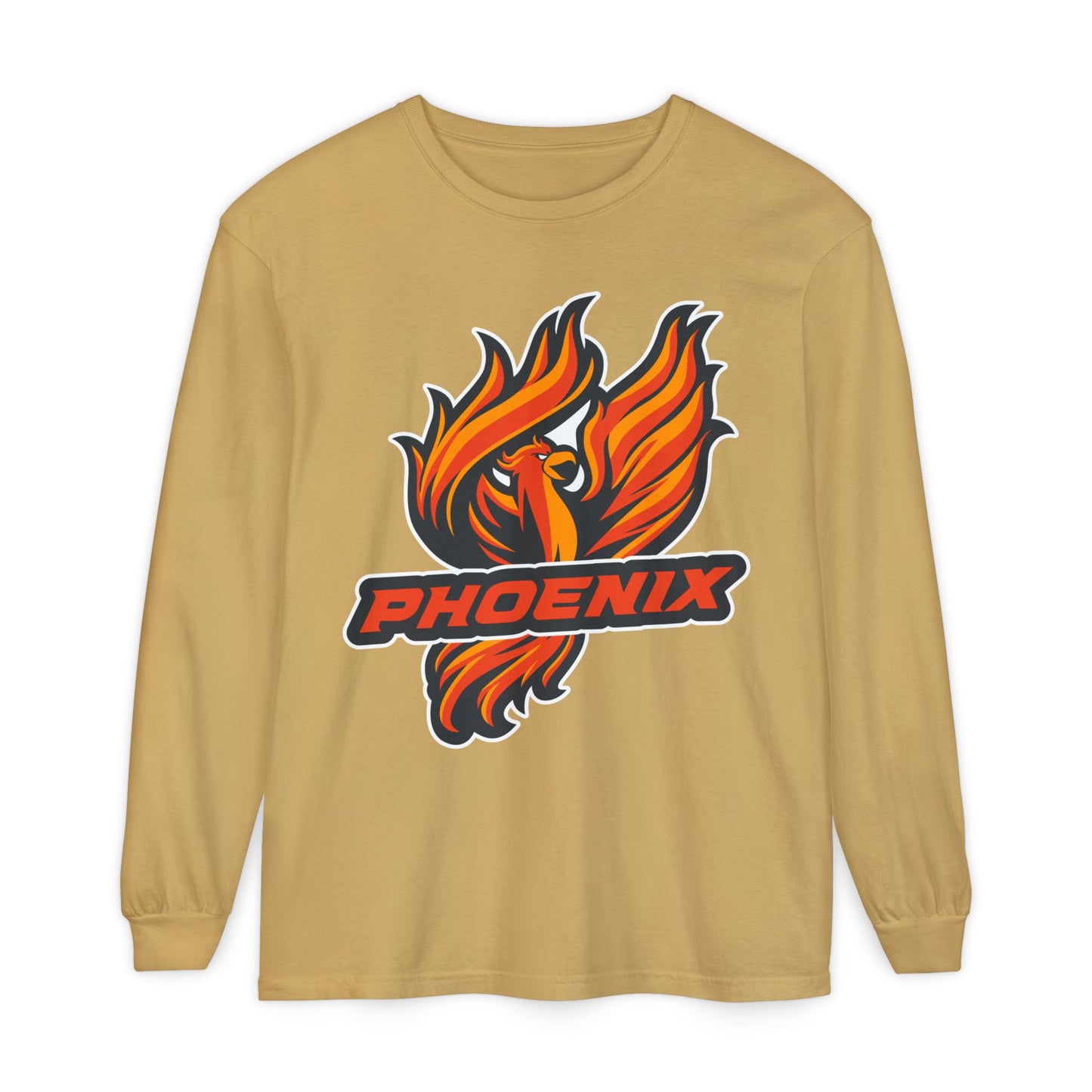 Garment-Dyed Long Sleeve Tee