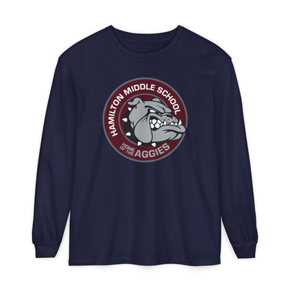 Garment-Dyed Long Sleeve Tee