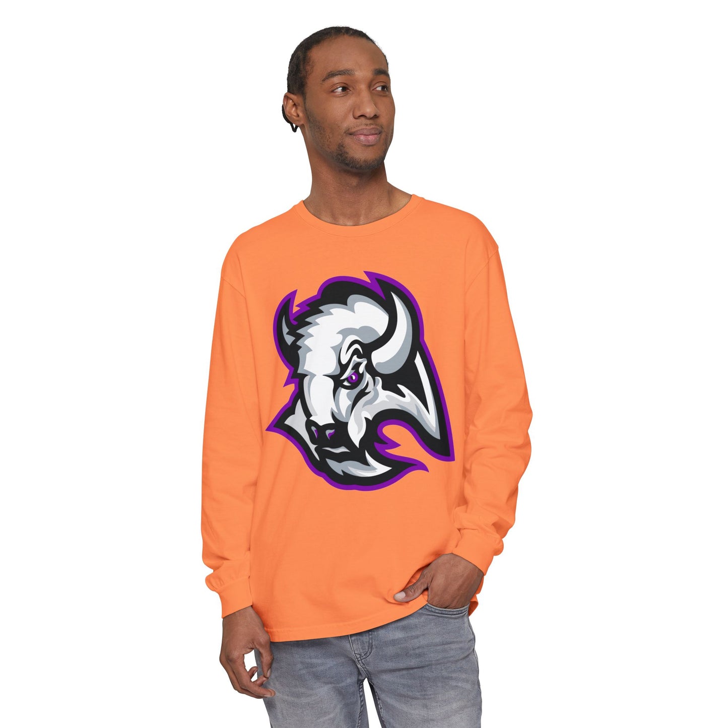 Garment-Dyed Long Sleeve Tee
