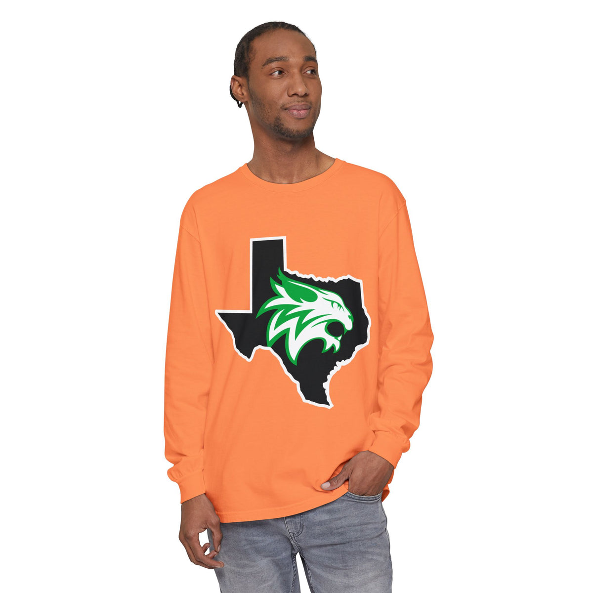 Garment-Dyed Long Sleeve Tee