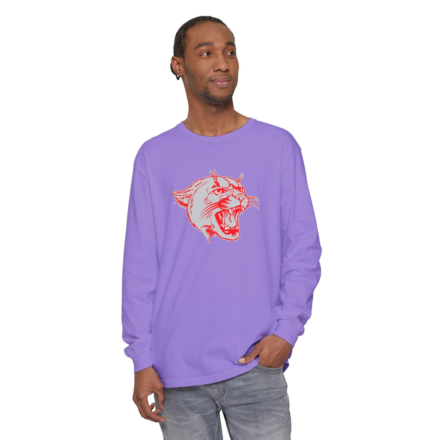 Garment-Dyed Long Sleeve Tee