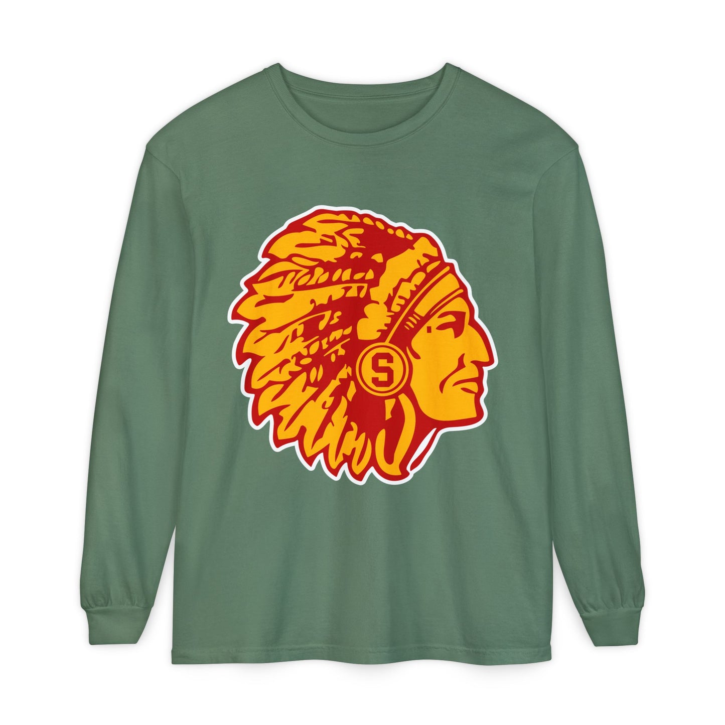 Garment-Dyed Long Sleeve Tee