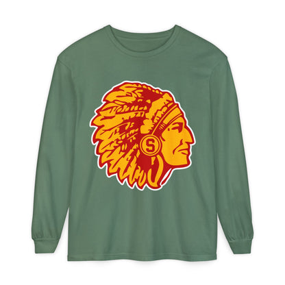 Garment-Dyed Long Sleeve Tee
