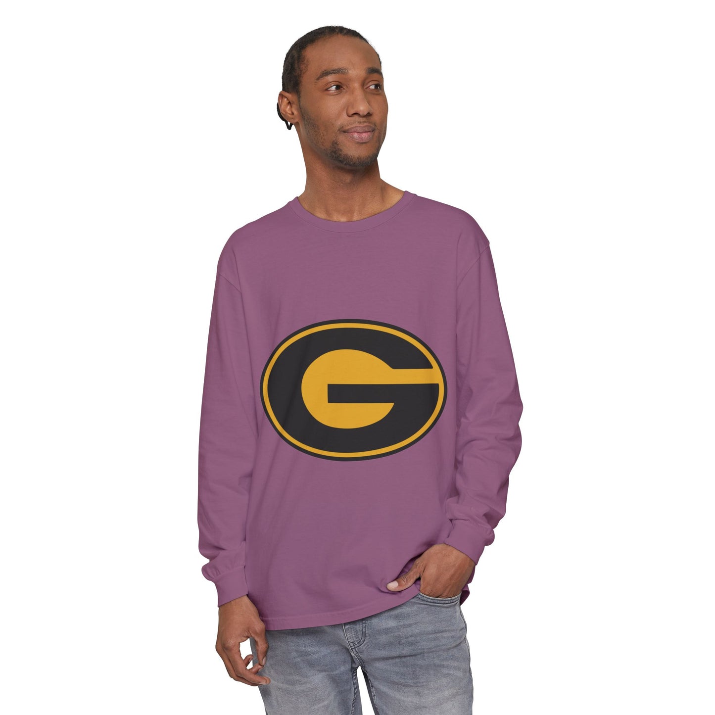 Garment-Dyed Long Sleeve Tee