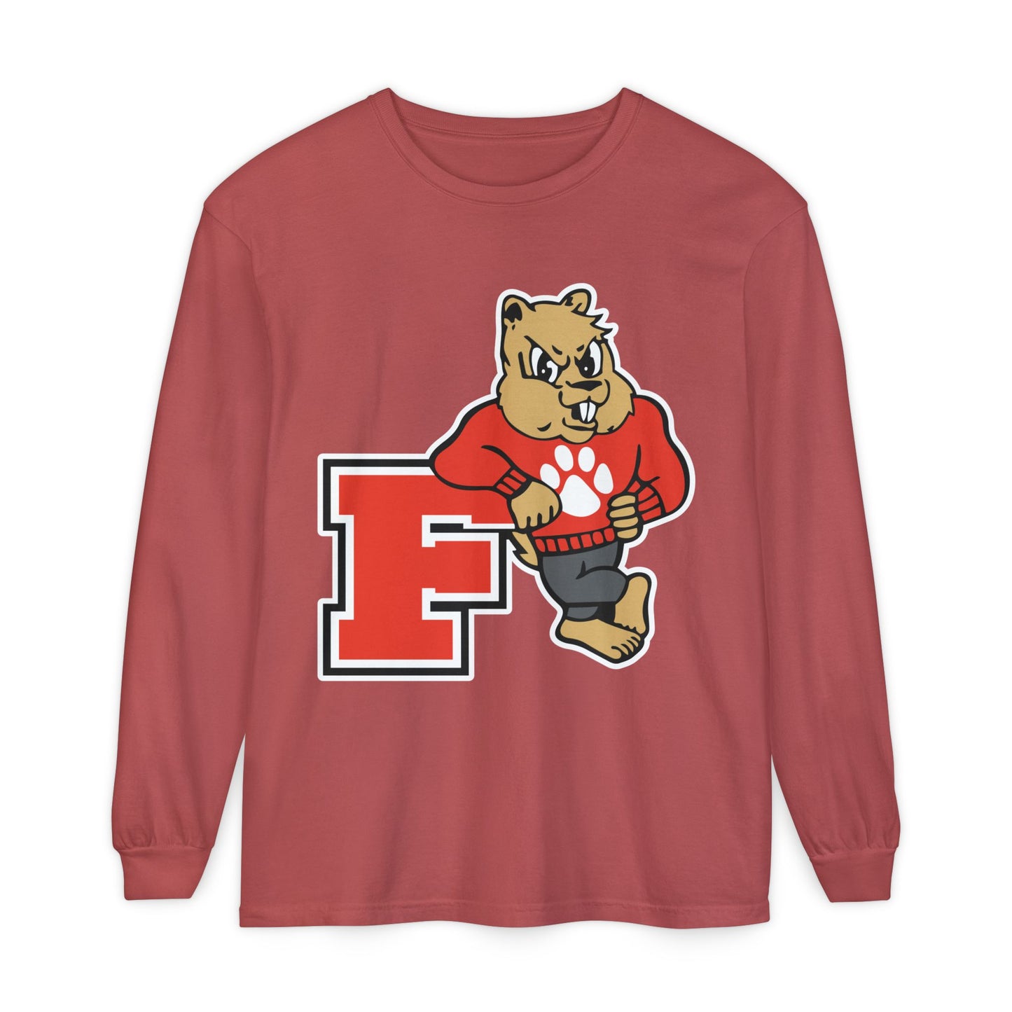 Garment-Dyed Long Sleeve Tee