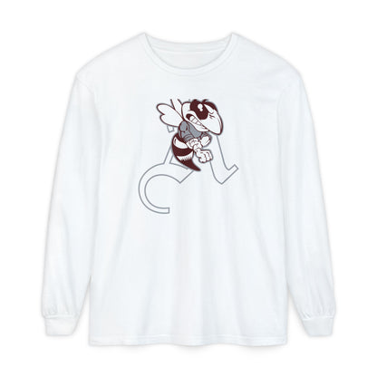 Garment-Dyed Long Sleeve Tee