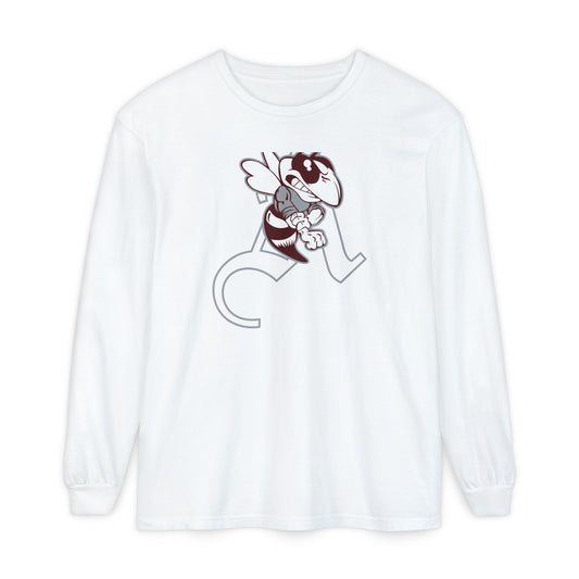 Garment-Dyed Long Sleeve Tee