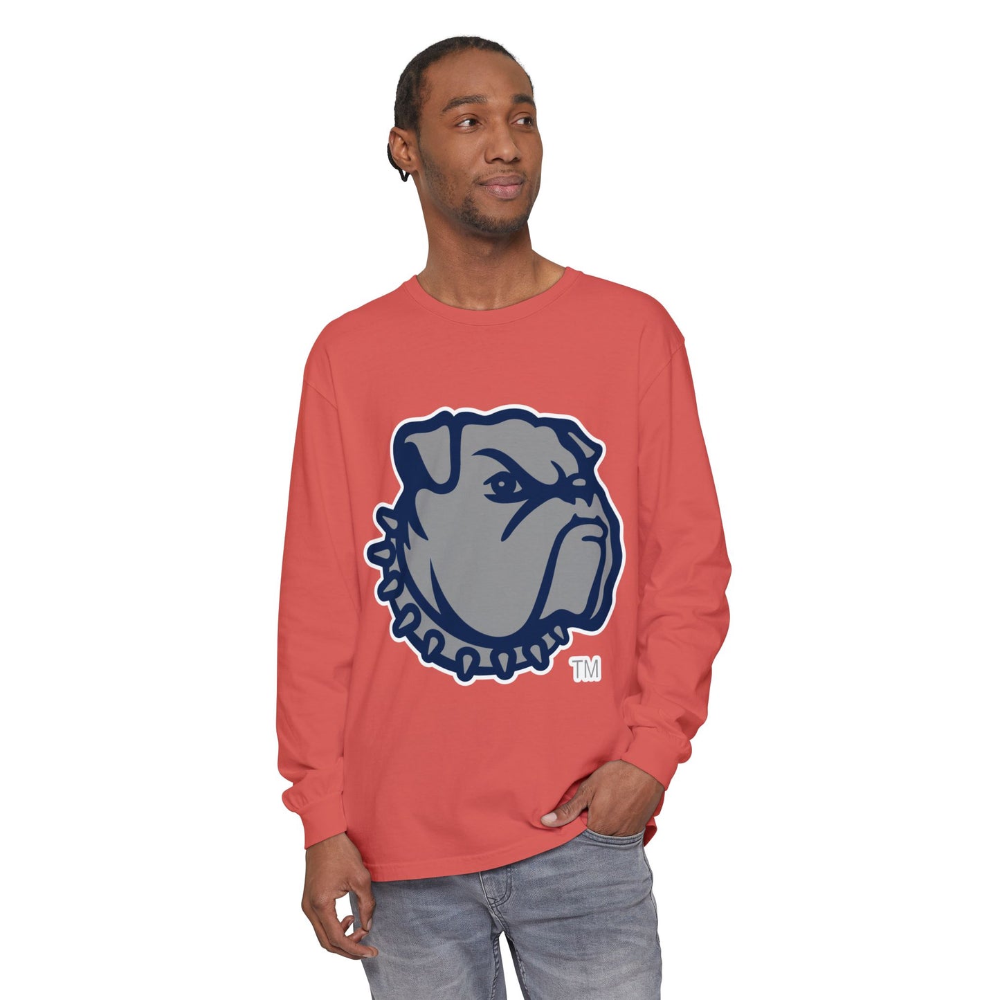 Garment-Dyed Long Sleeve Tee