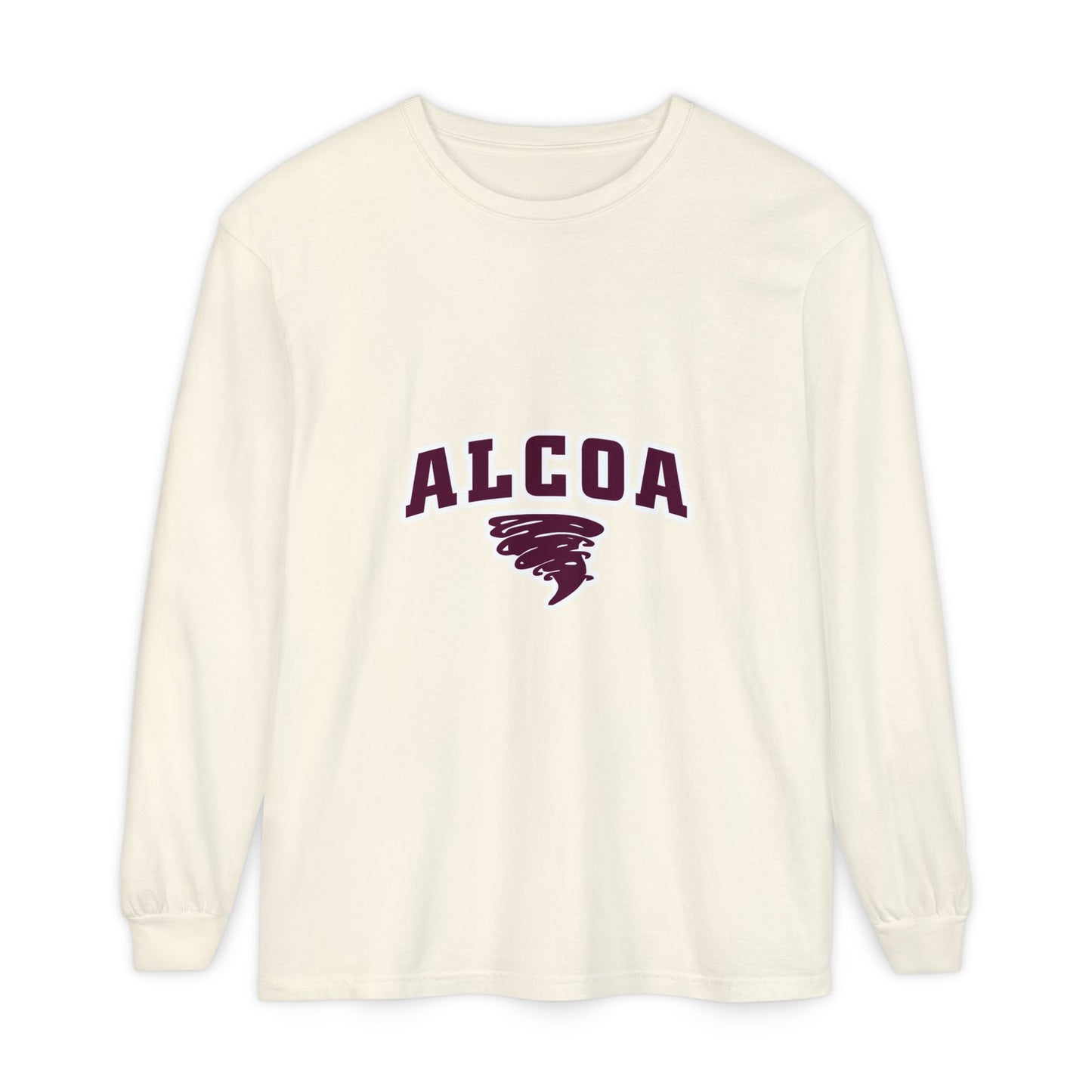 Garment-Dyed Long Sleeve Tee