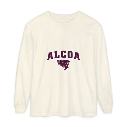 Garment-Dyed Long Sleeve Tee