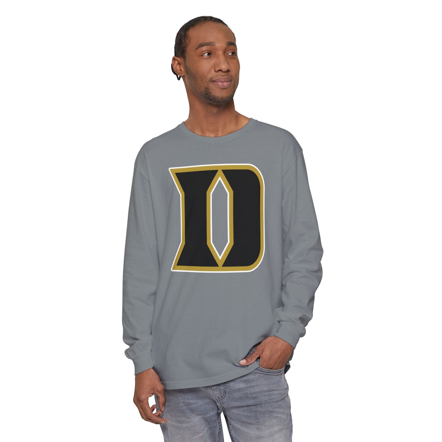 Garment-Dyed Long Sleeve Tee
