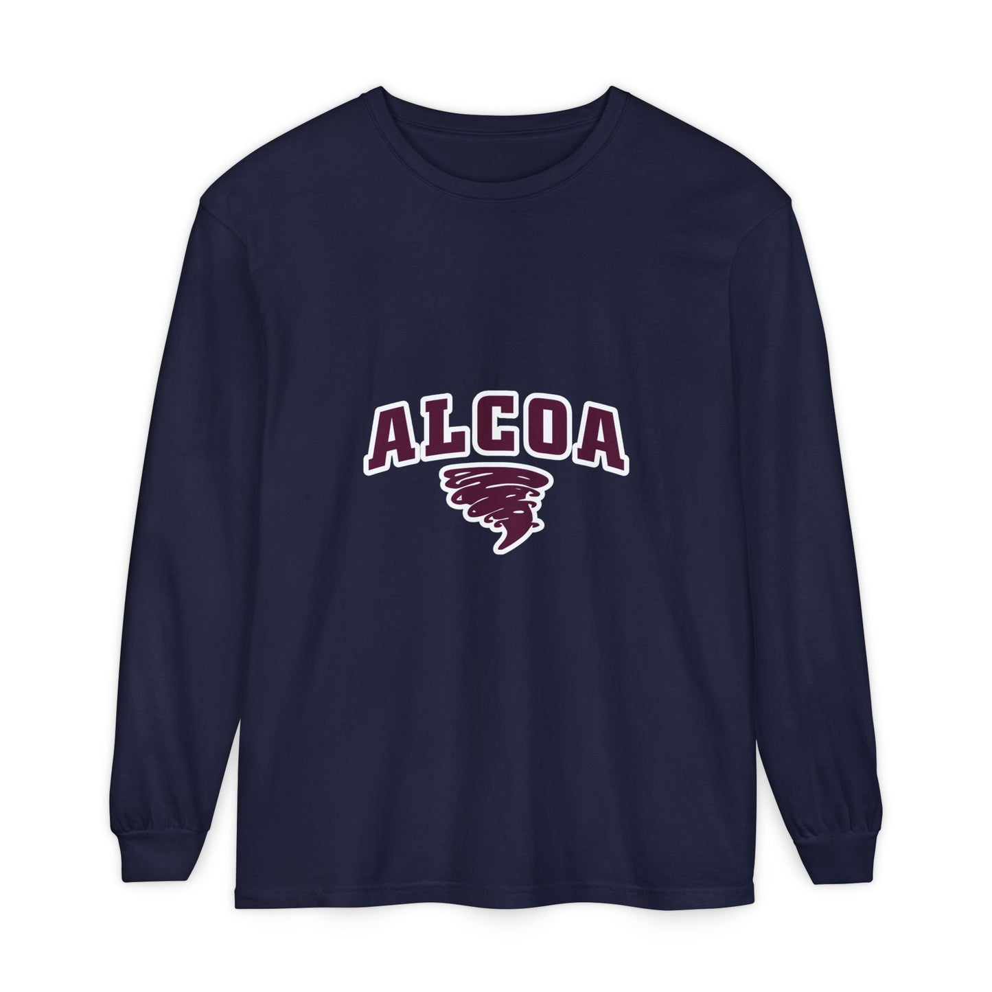 Garment-Dyed Long Sleeve Tee
