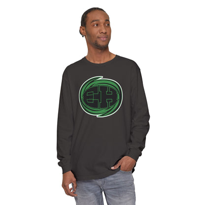 Garment-Dyed Long Sleeve Tee