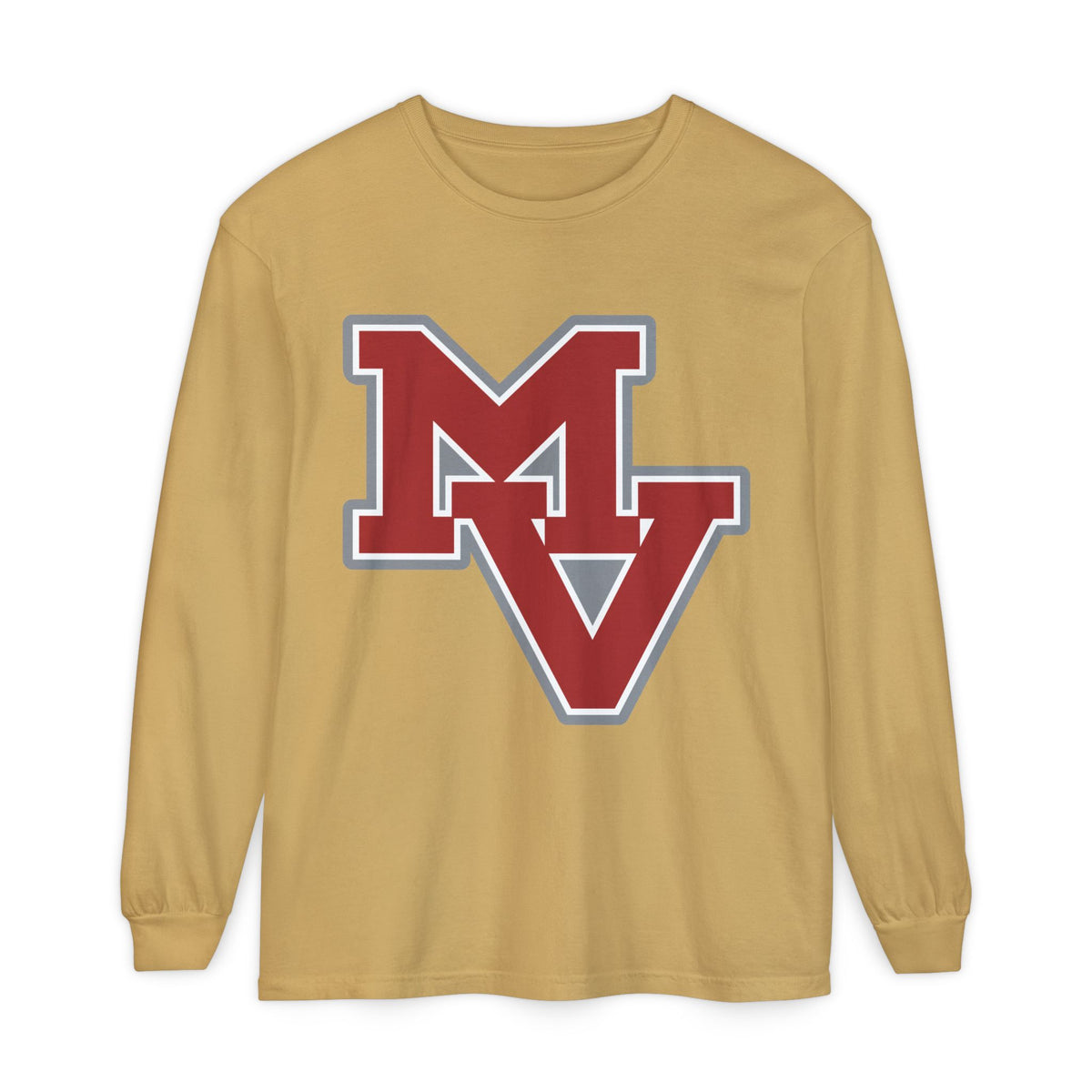 Garment-Dyed Long Sleeve Tee