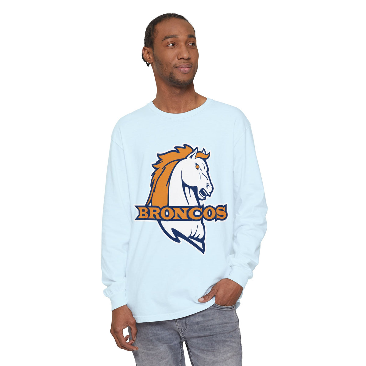 Garment-Dyed Long Sleeve Tee