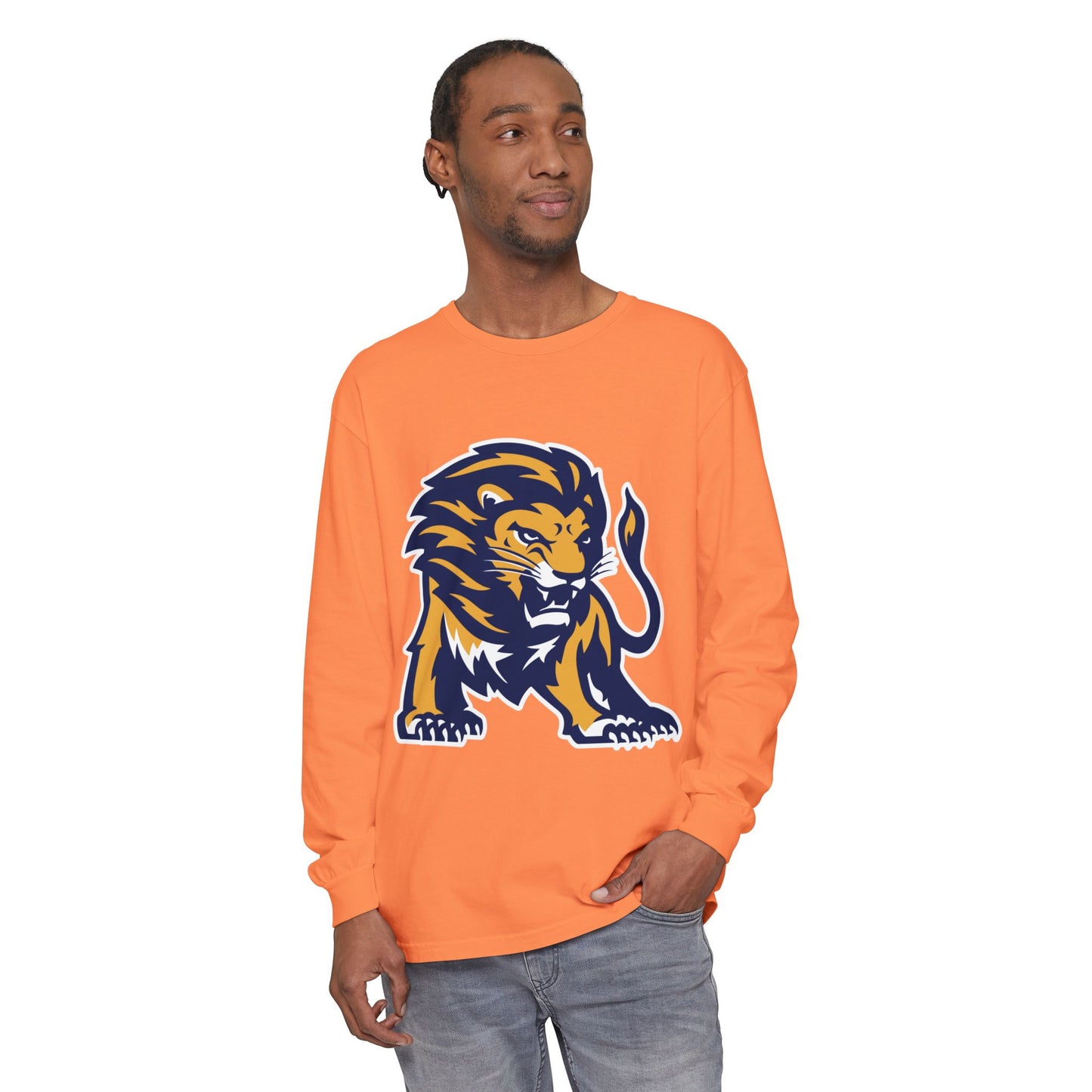 Garment-Dyed Long Sleeve Tee