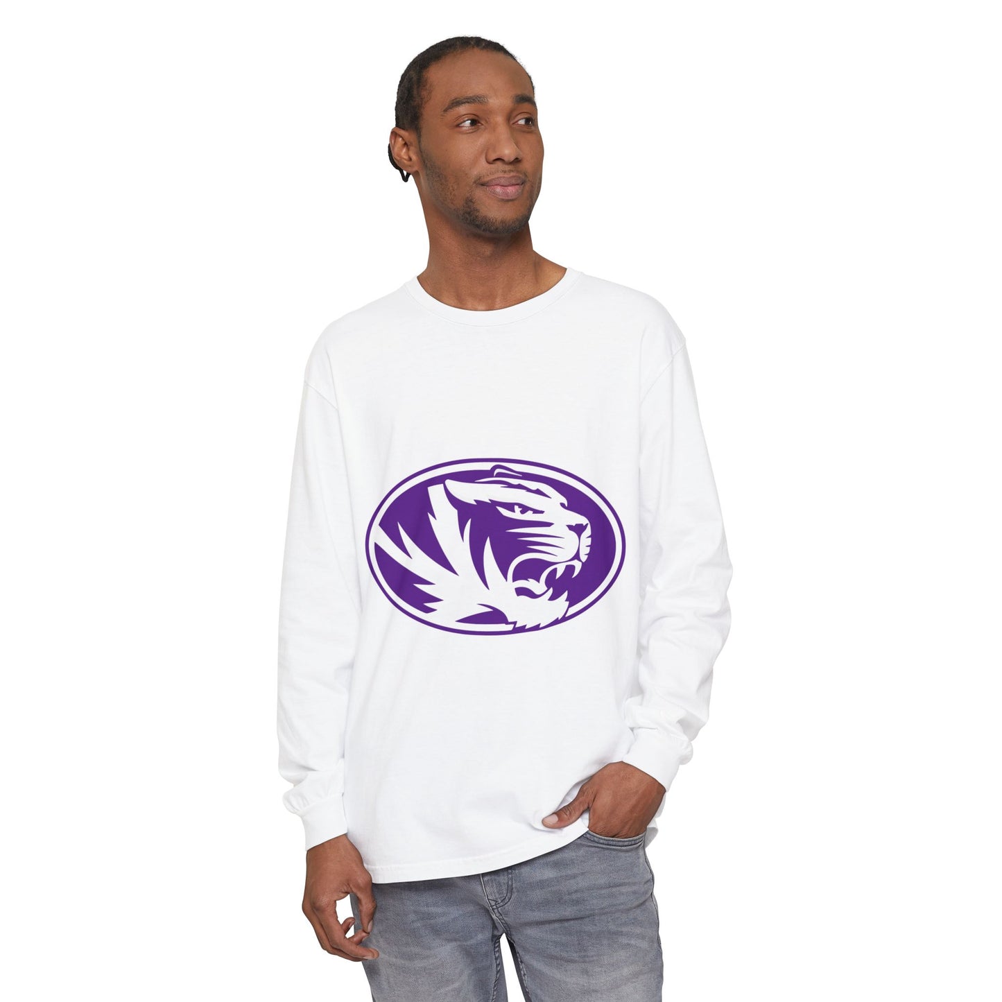 Garment-Dyed Long Sleeve Tee