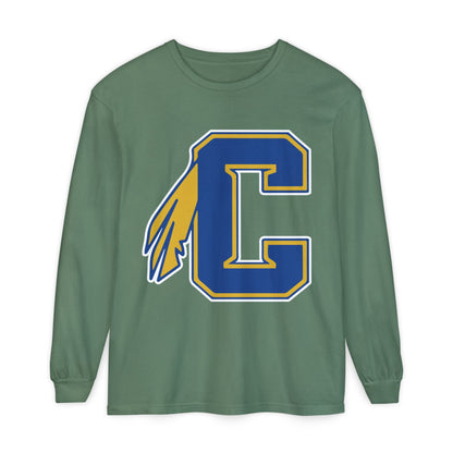 Garment-Dyed Long Sleeve Tee