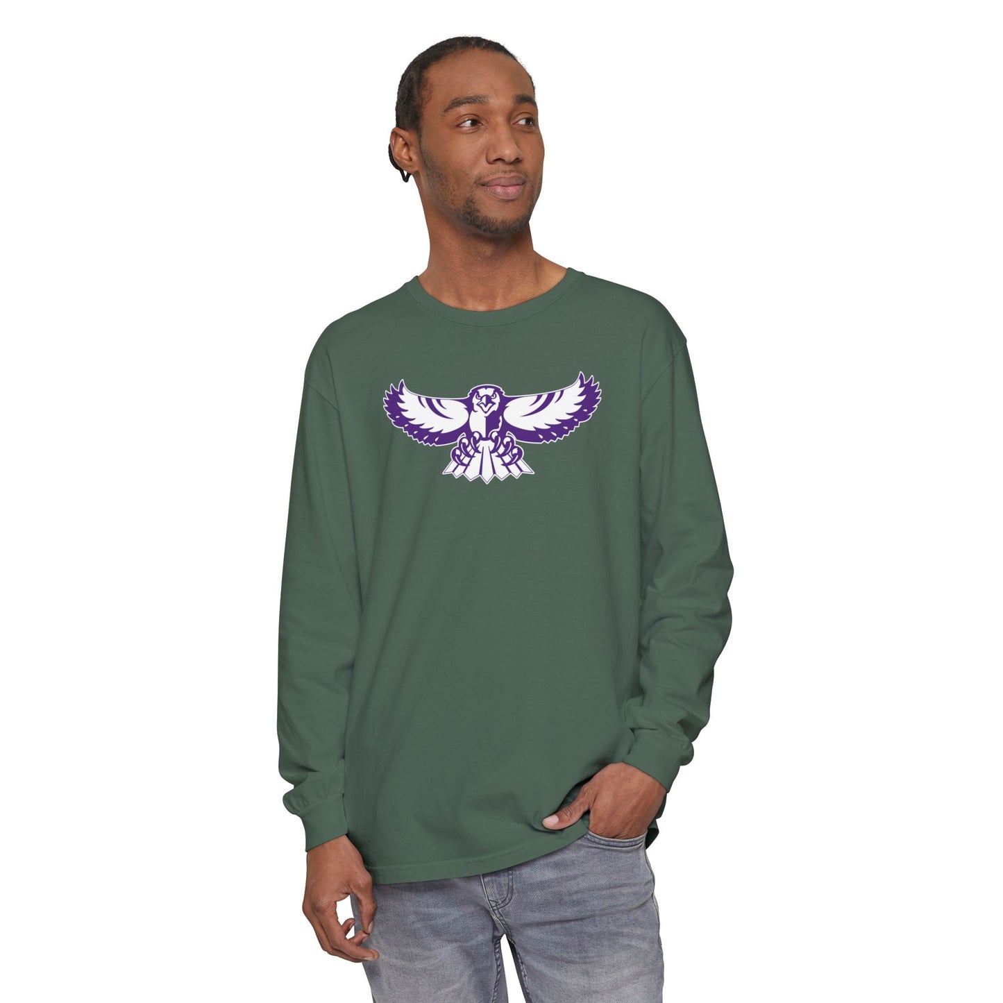 Garment-Dyed Long Sleeve Tee