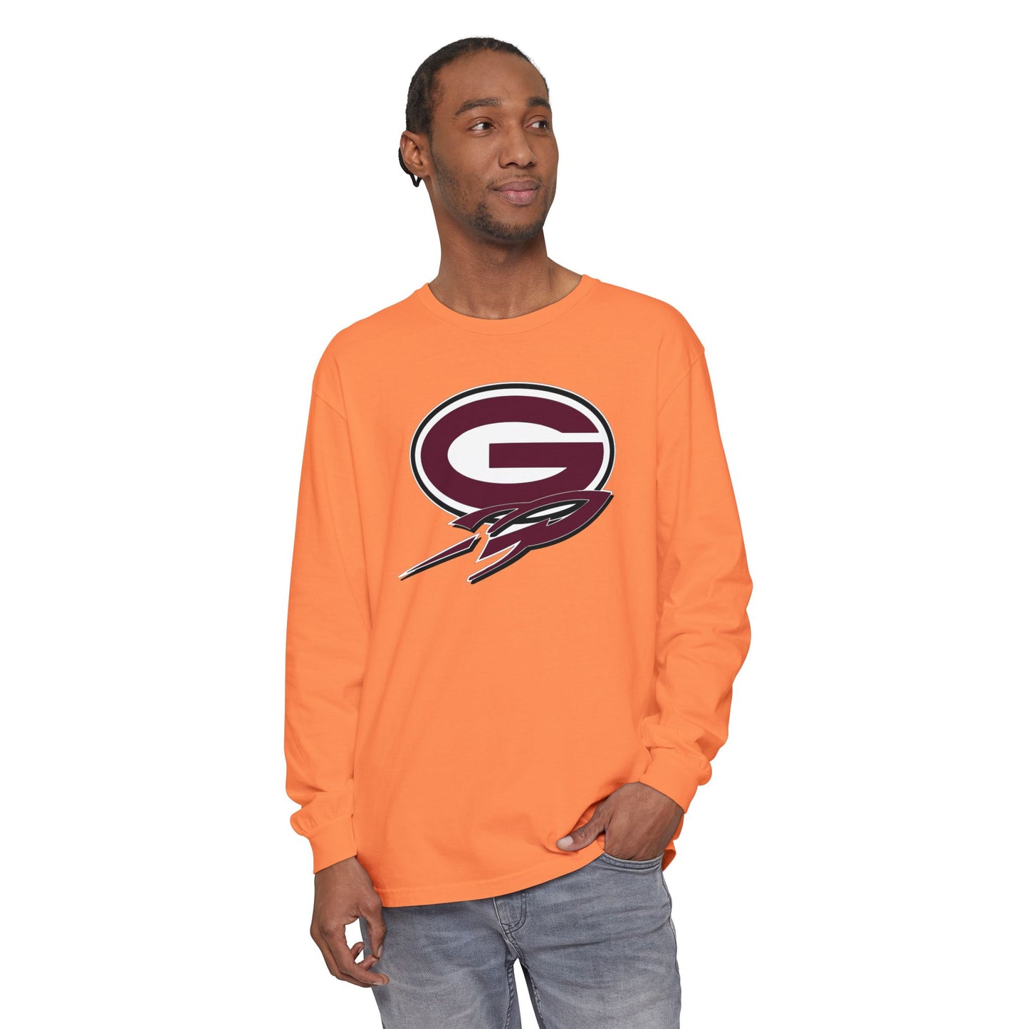 Garment-Dyed Long Sleeve Tee