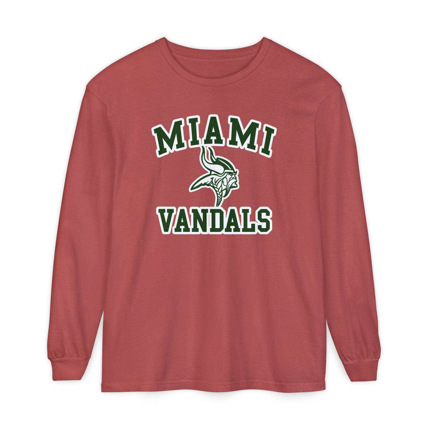 Garment-Dyed Long Sleeve Tee