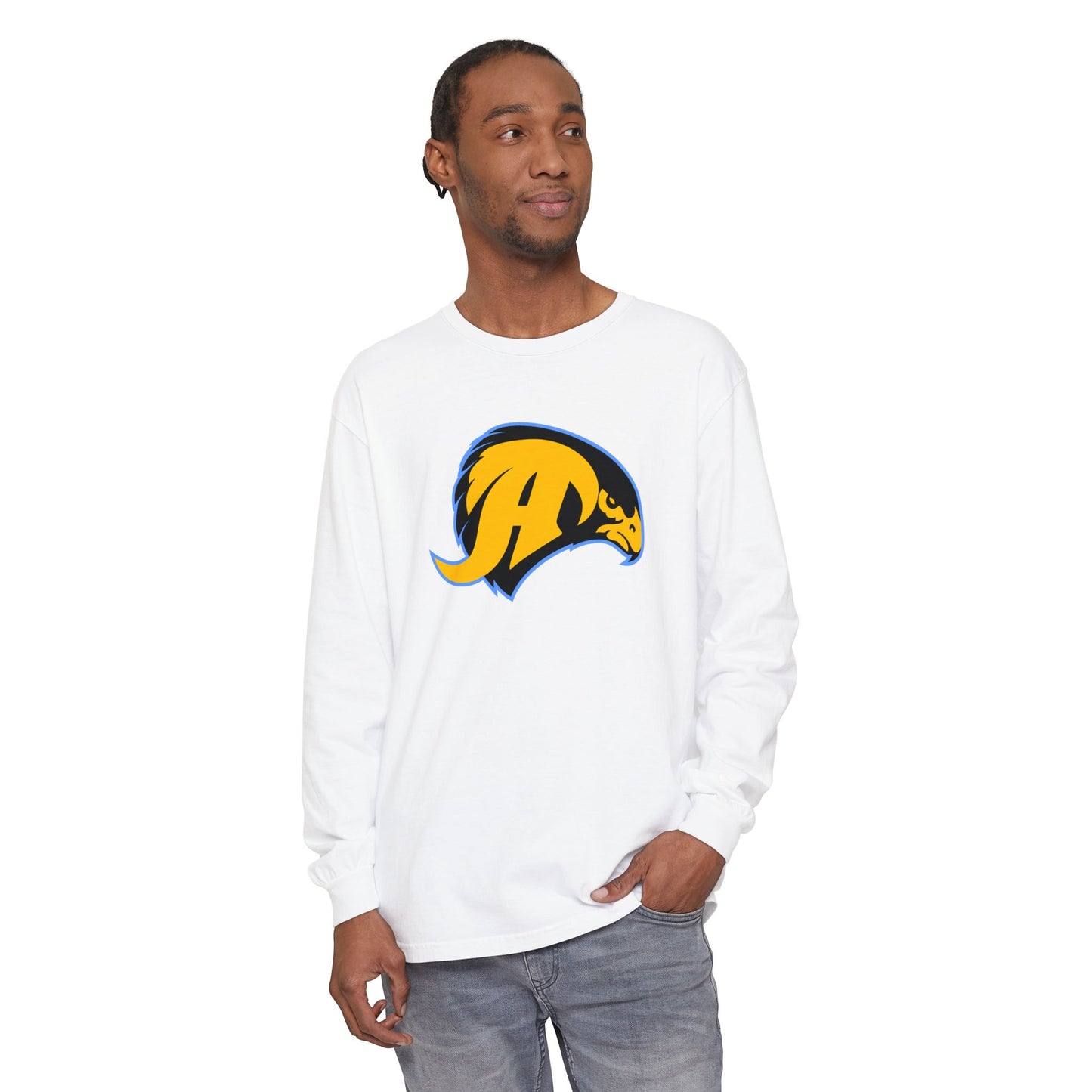 Garment-Dyed Long Sleeve Tee