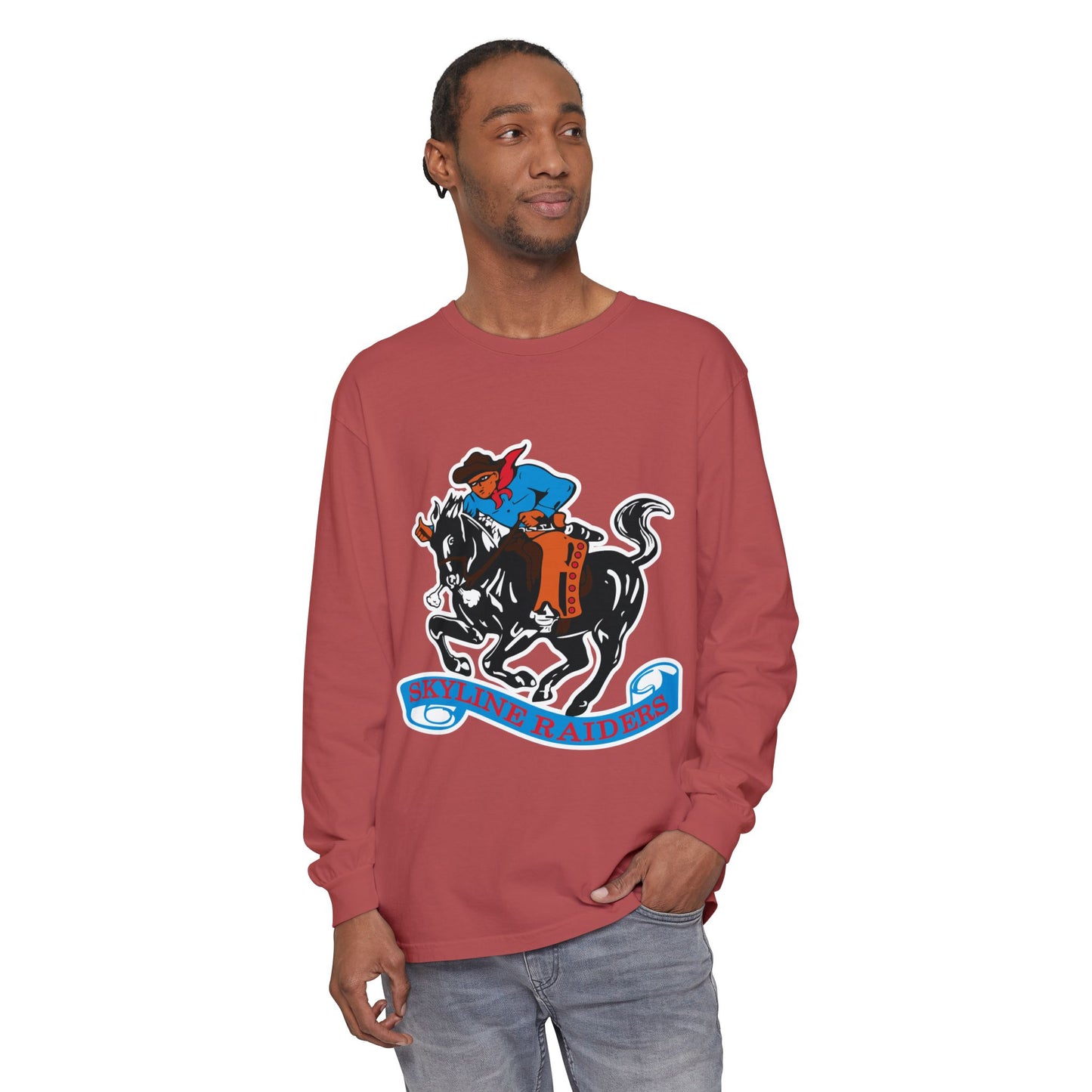 Garment-Dyed Long Sleeve Tee