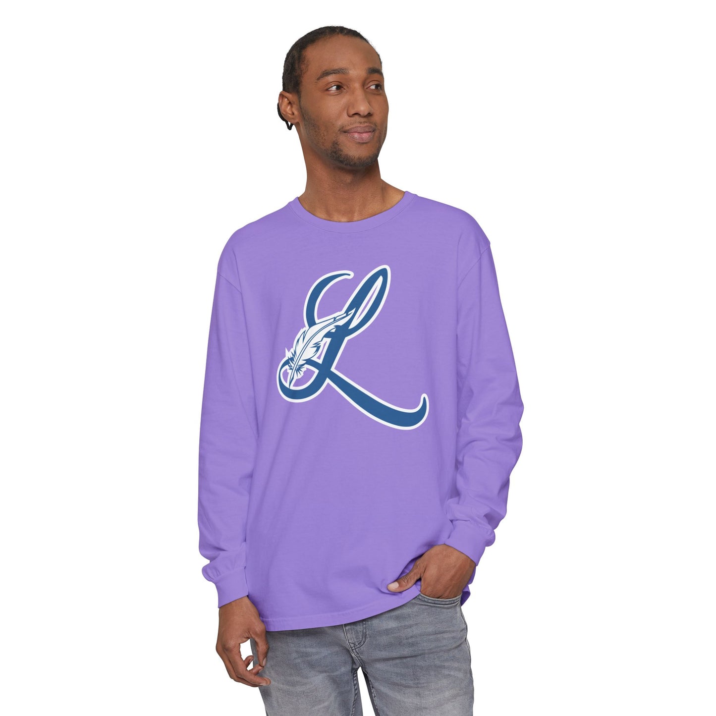 Garment-Dyed Long Sleeve Tee