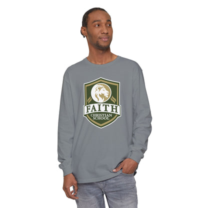 Garment-Dyed Long Sleeve Tee