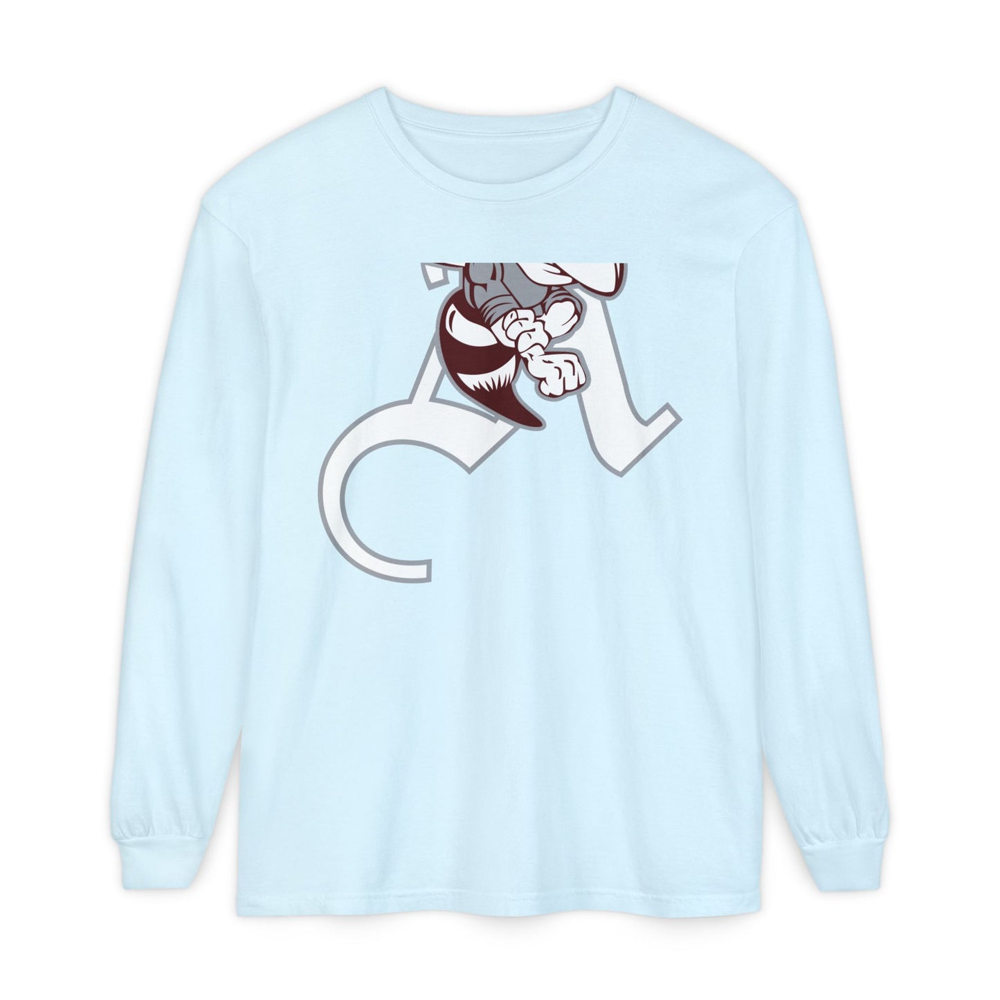 Garment-Dyed Long Sleeve Tee