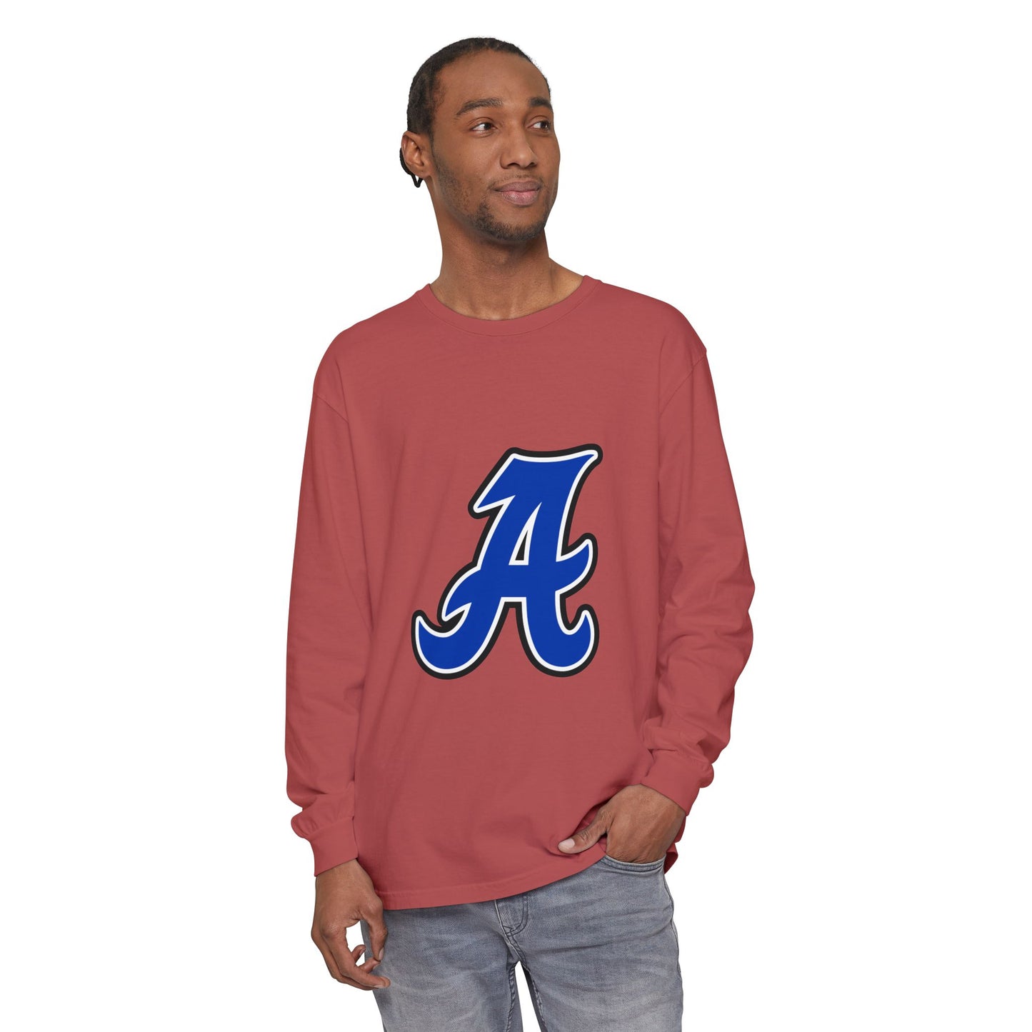 Garment-Dyed Long Sleeve Tee