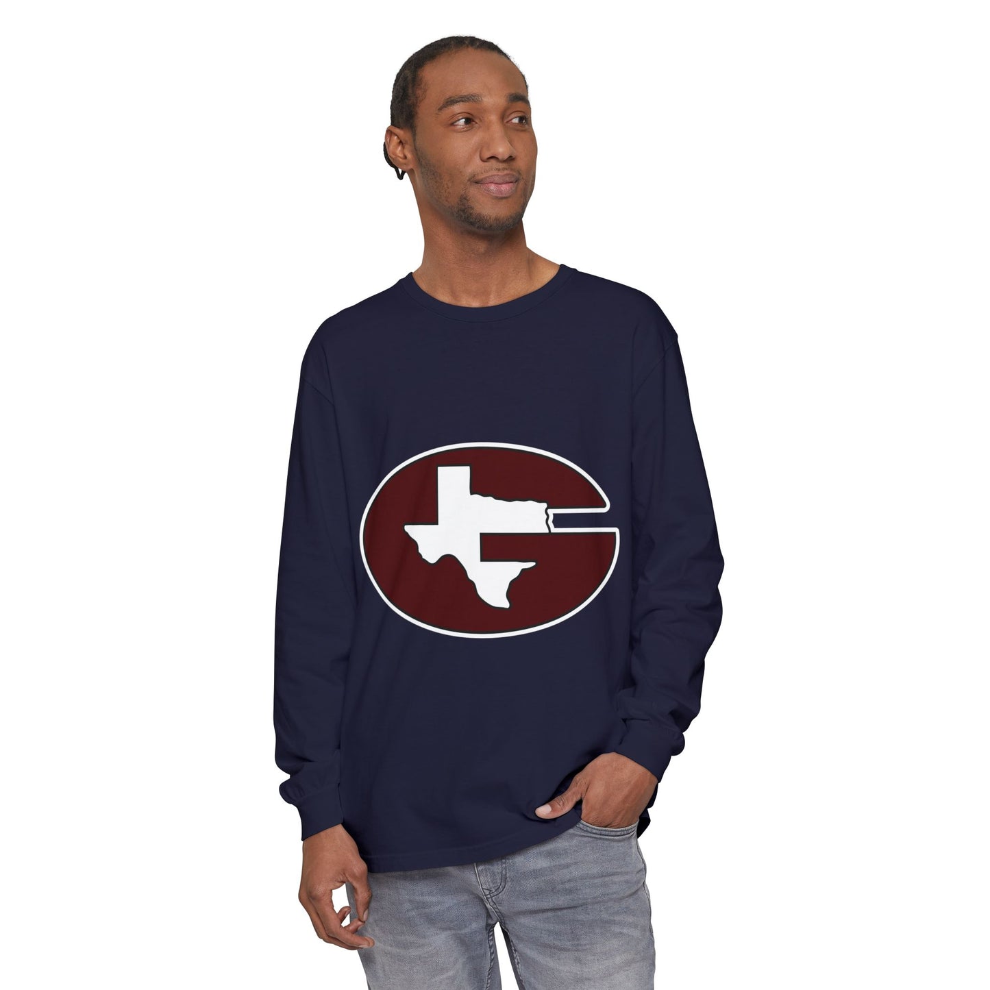 Garment-Dyed Long Sleeve Tee