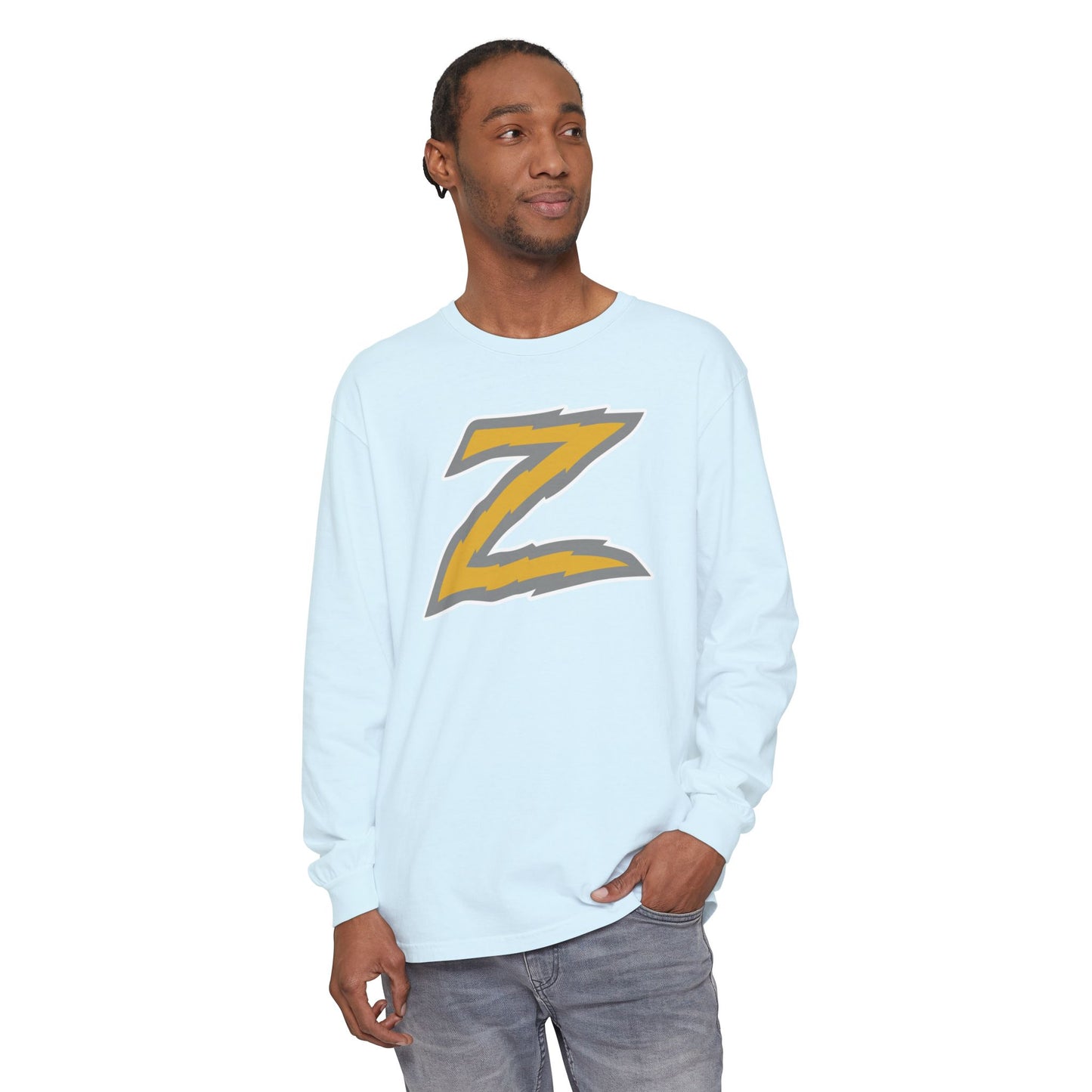 Garment-Dyed Long Sleeve Tee