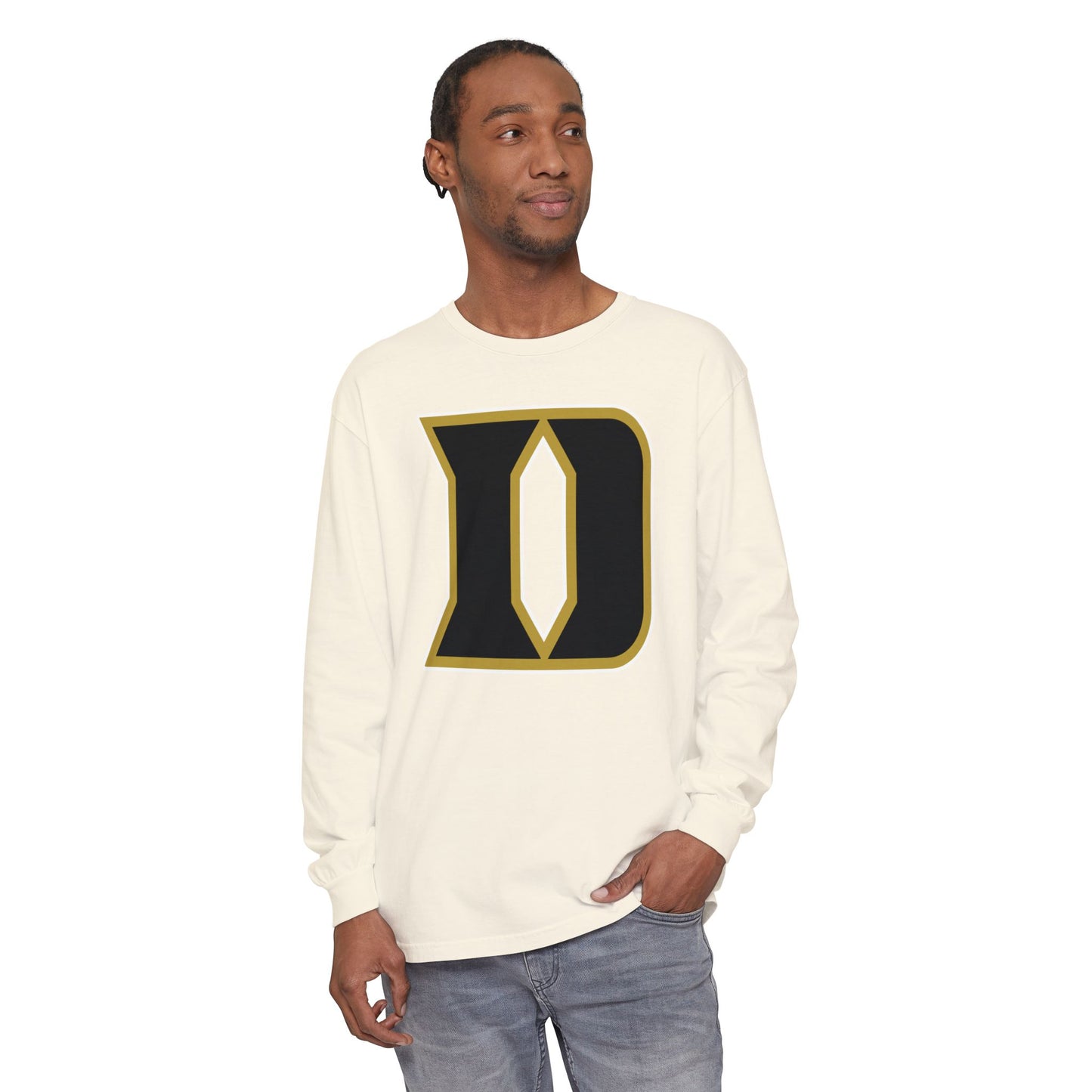 Garment-Dyed Long Sleeve Tee