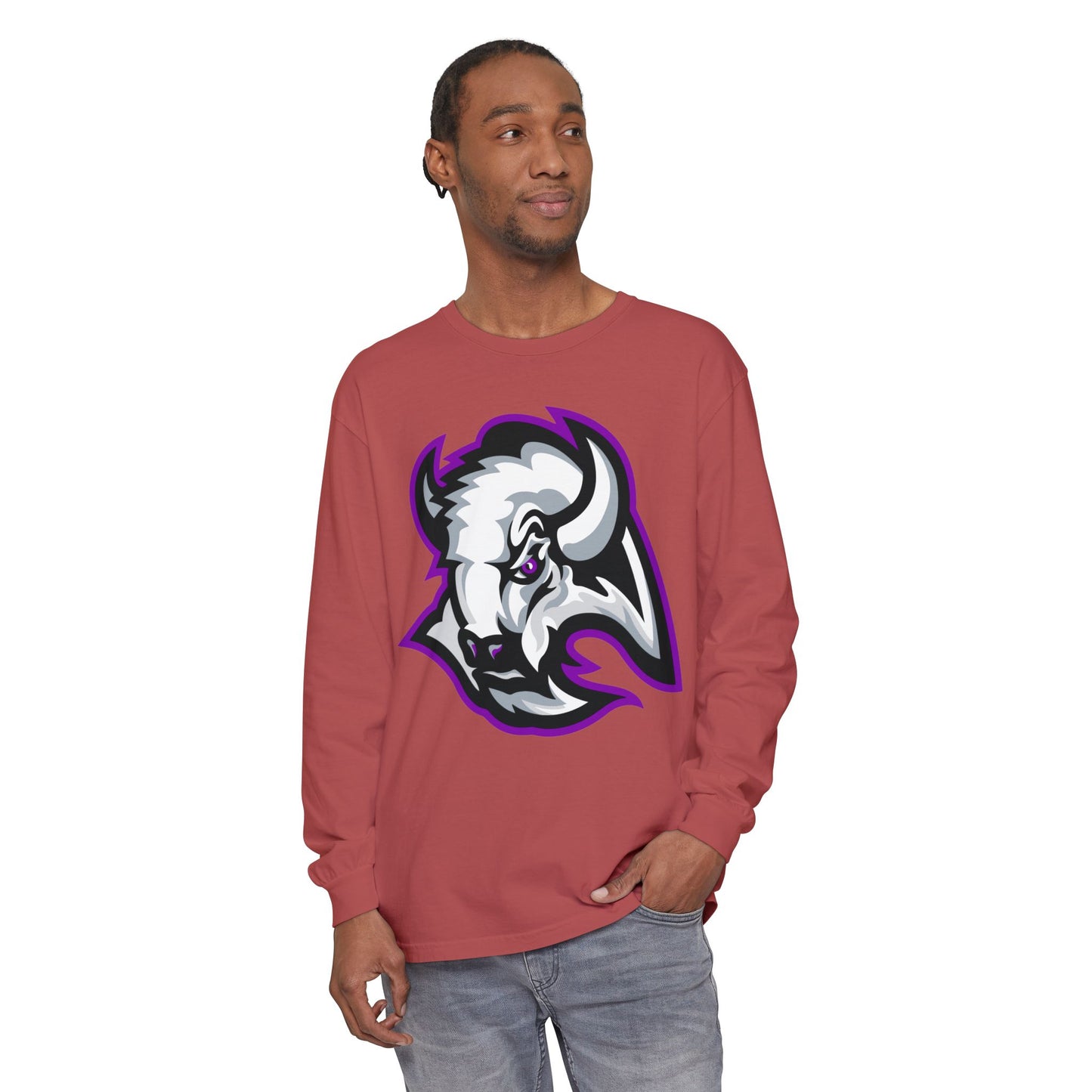 Garment-Dyed Long Sleeve Tee