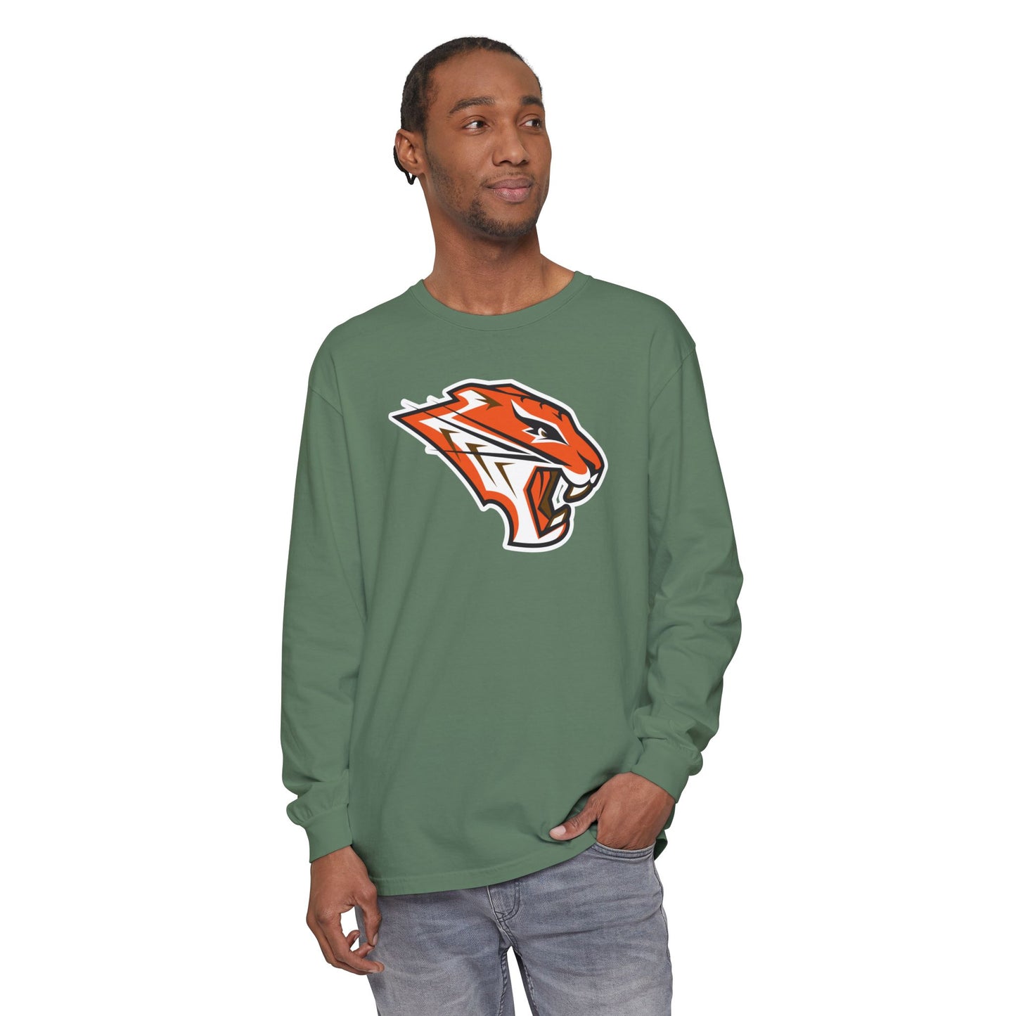 Garment-Dyed Long Sleeve Tee