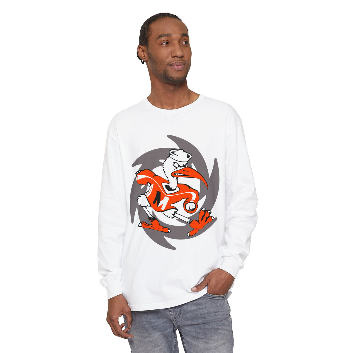 Garment-Dyed Long Sleeve Tee