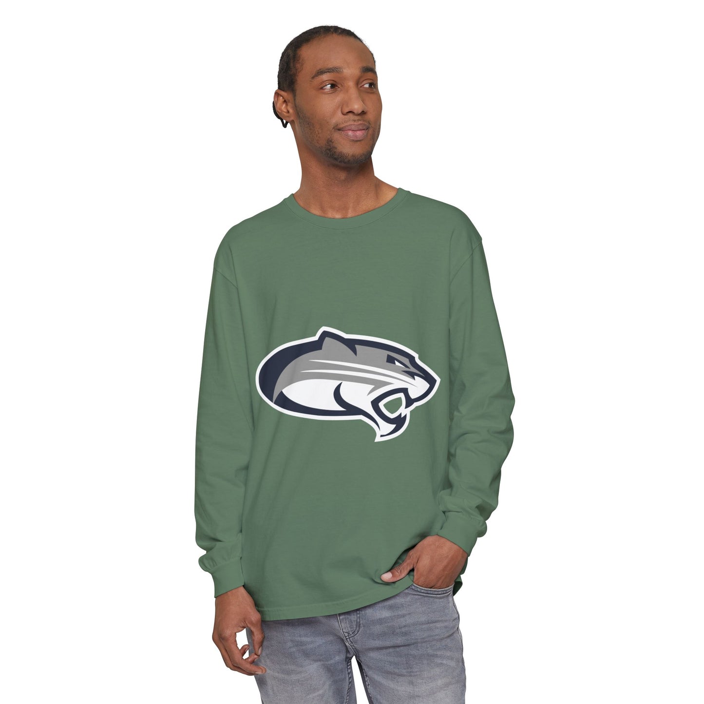 Garment-Dyed Long Sleeve Tee