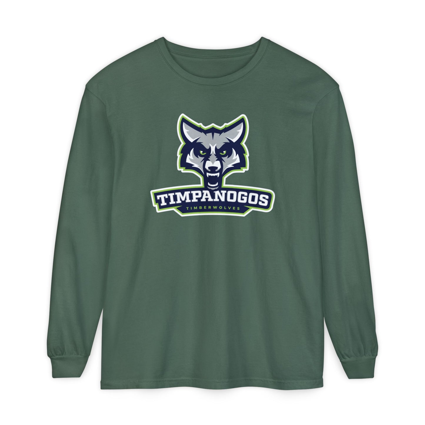 Garment-Dyed Long Sleeve Tee
